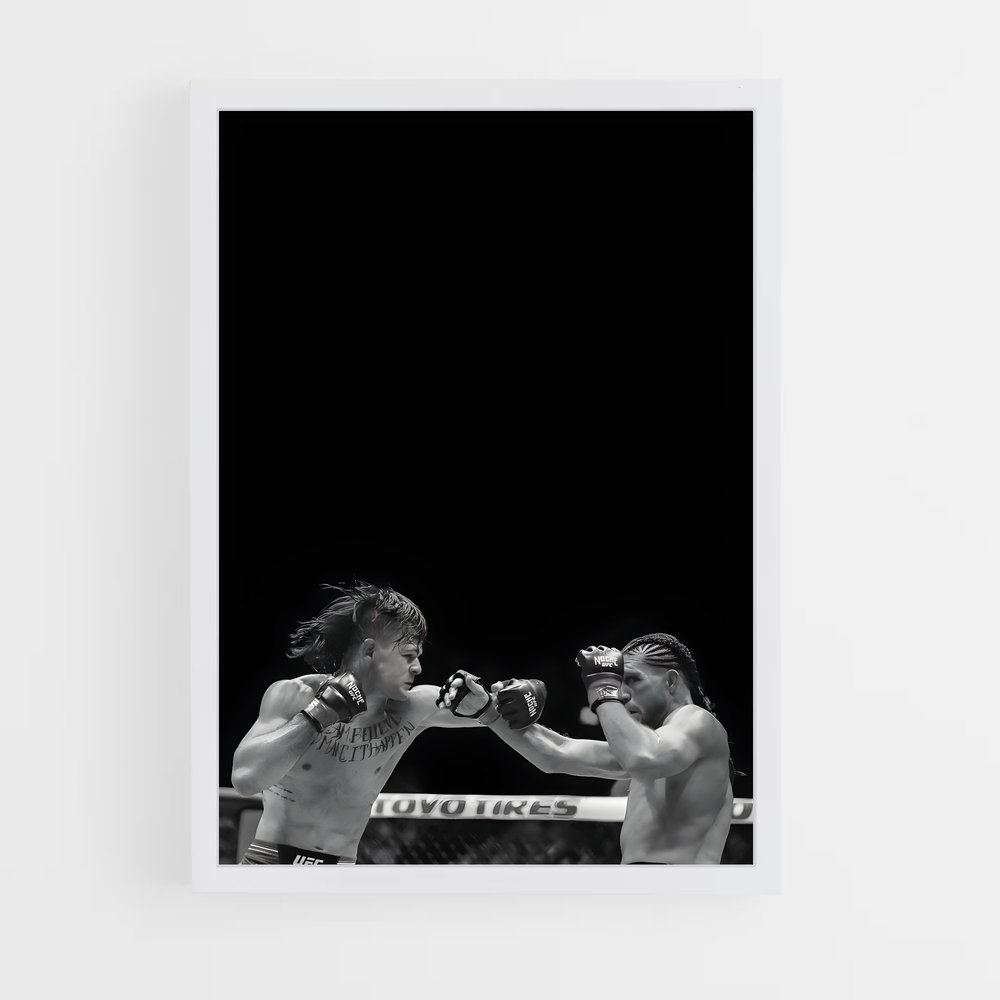 Poster Brian de ortega – affiche MMA (vue 3)